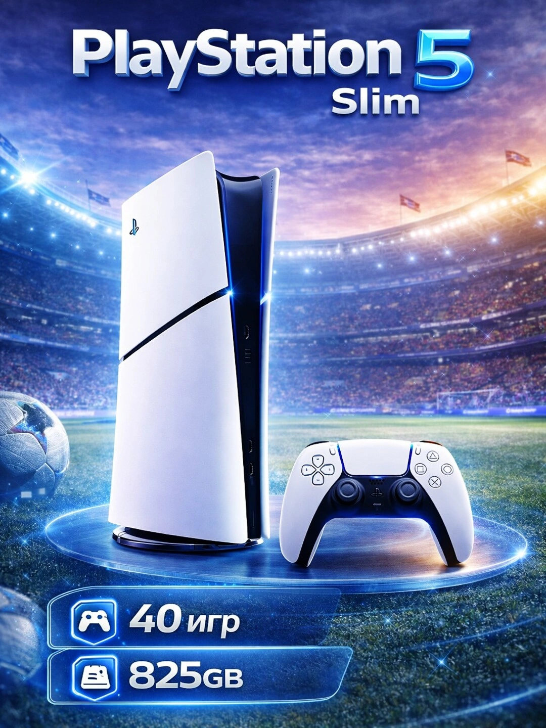 PlayStation 5 Slim Digital с подпиской на 12 месяцев за 8400000 сум со скидкой 3%. Uzum Market