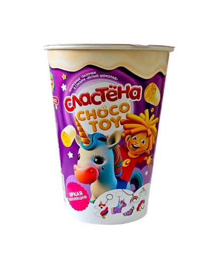 Палочки кукурузные Сластёна Choco Toy Яркая коллекция в глазури Молочный шоколад 100 гр — ВЯТСКИЙ-HFNGBF