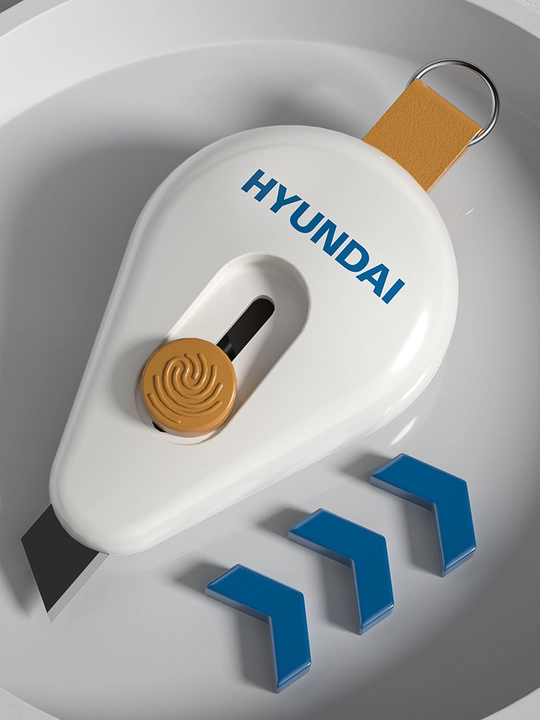 Маленький нож для строительных работ HYUNDAI