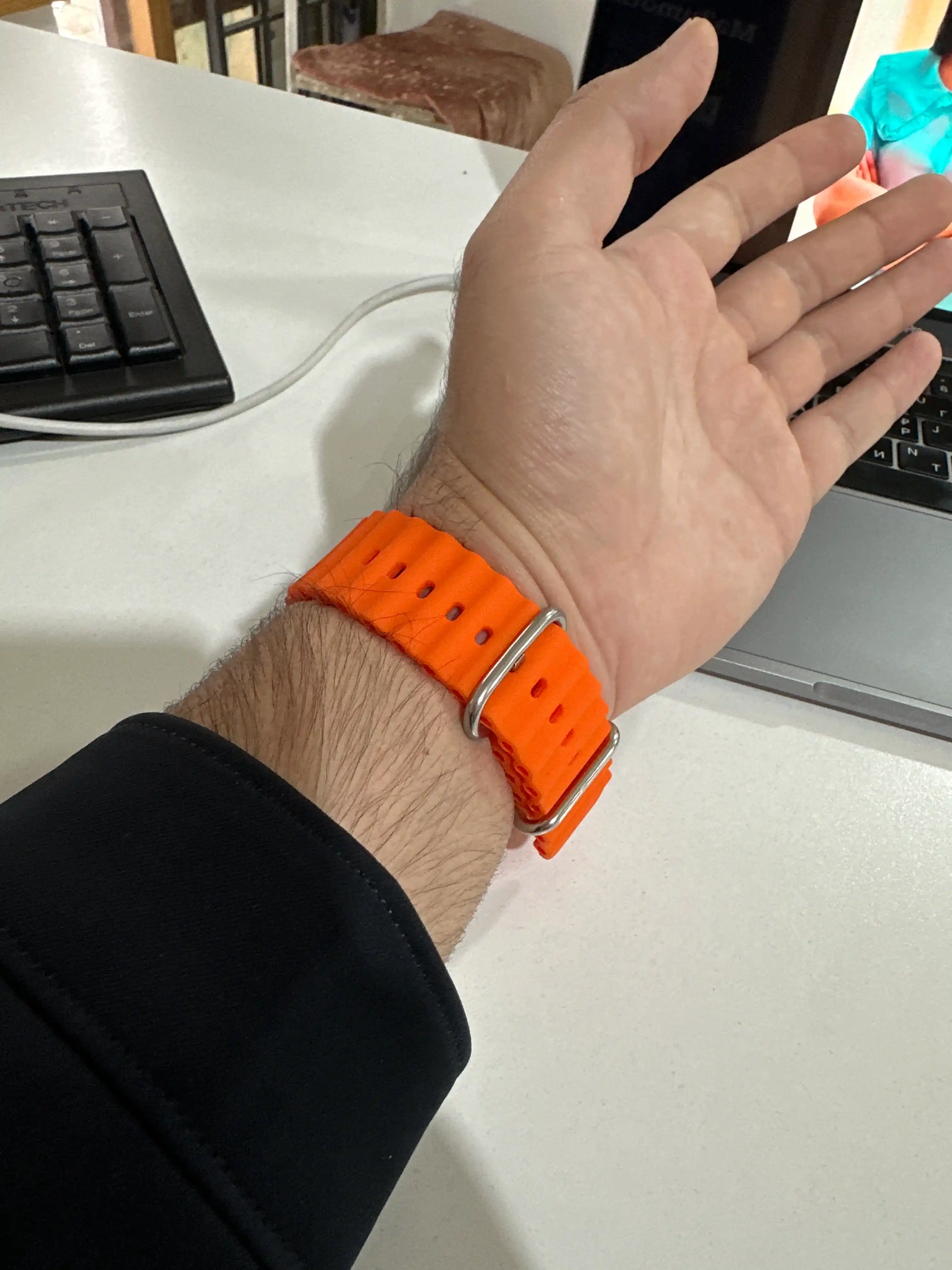 Apple Watch uchun Ocean Band tasmasi, 42, 44, 45, 49 mm