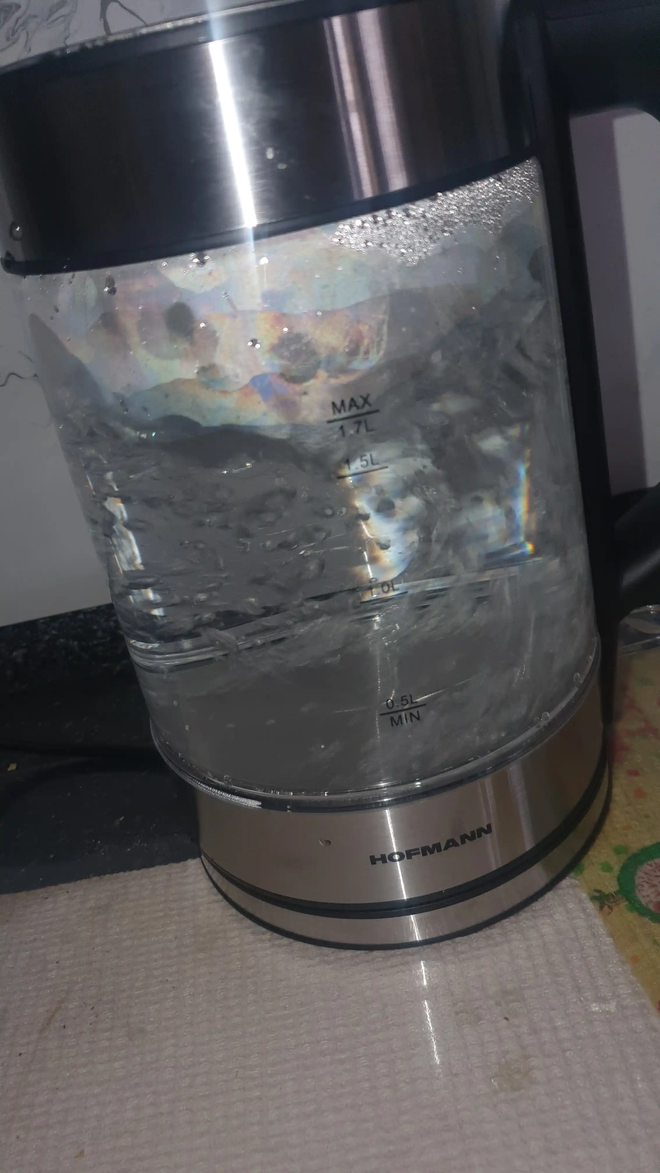 Elektr choynak, HOFMANN 1 va 1.7 litr, choy qaynatish, uy uchun