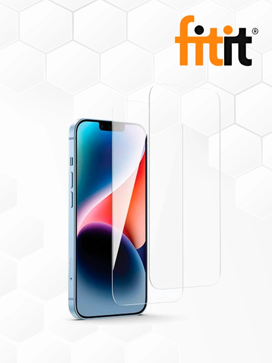 Защитное стекло, HD качество, прозрачная тонировка для iPhone 17,16,15,PRO, ProMax - FITIT