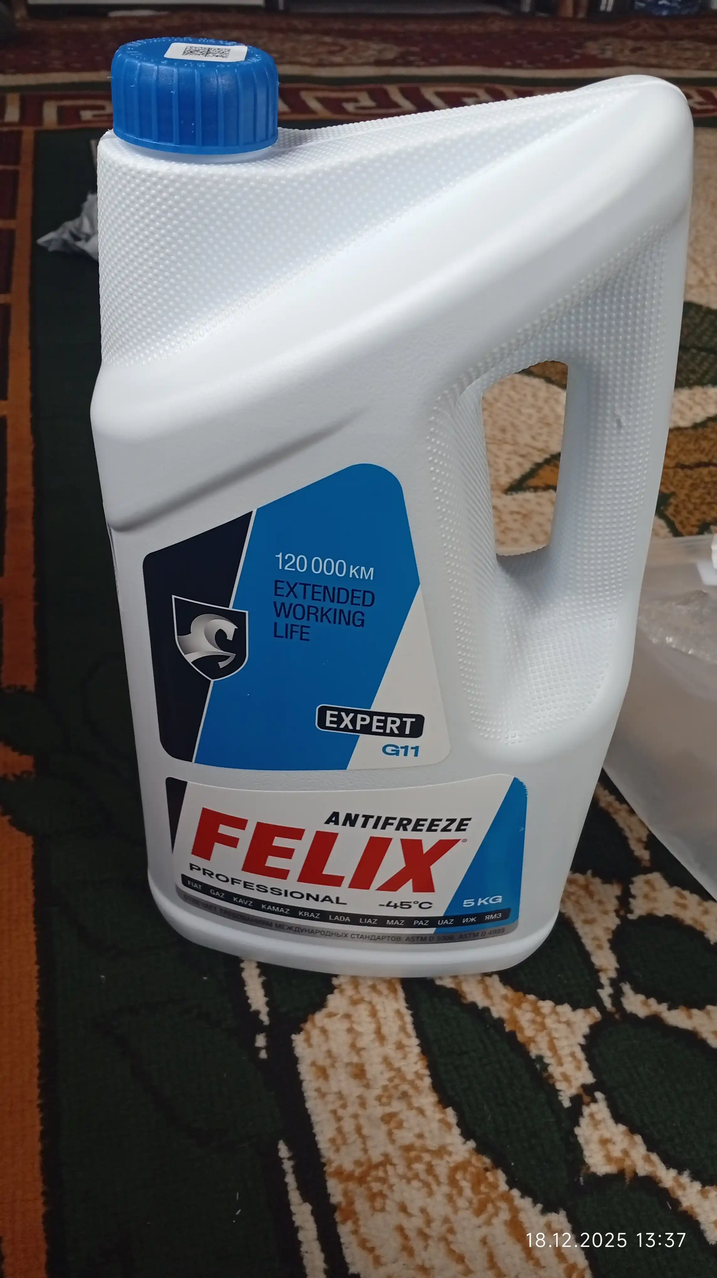 FELIX antifrizlari ROSSIYADA ishlab chiqarilgan 1-5 kg