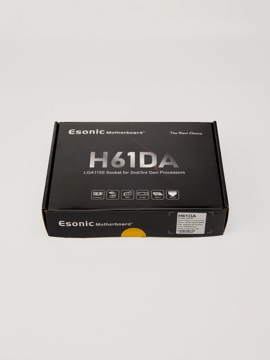 Ona plata H61 DDR3 1155, soket M.2 NVME HDMI VGA qo'llab-quvvatlaydi