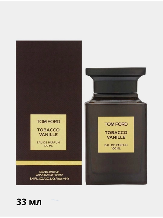 Parfyumlangan suv, ayollar uchun atir Tabacco Vanille, 33 ml