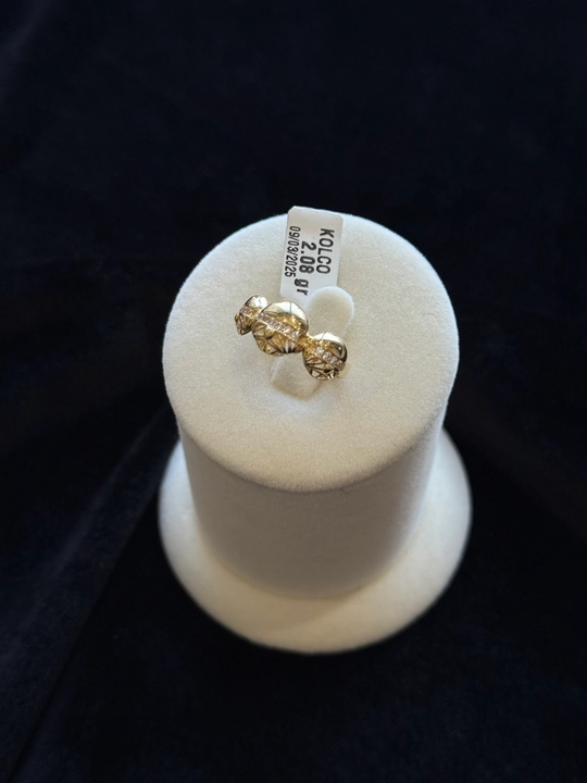 Ayollar uchun oltin uzuk, 2,08 gr, tilla 585 proba, GOLDWISH
