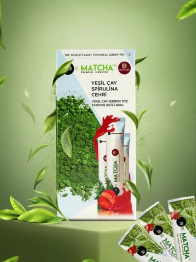 Matcha detox — матча со вкусом клубники