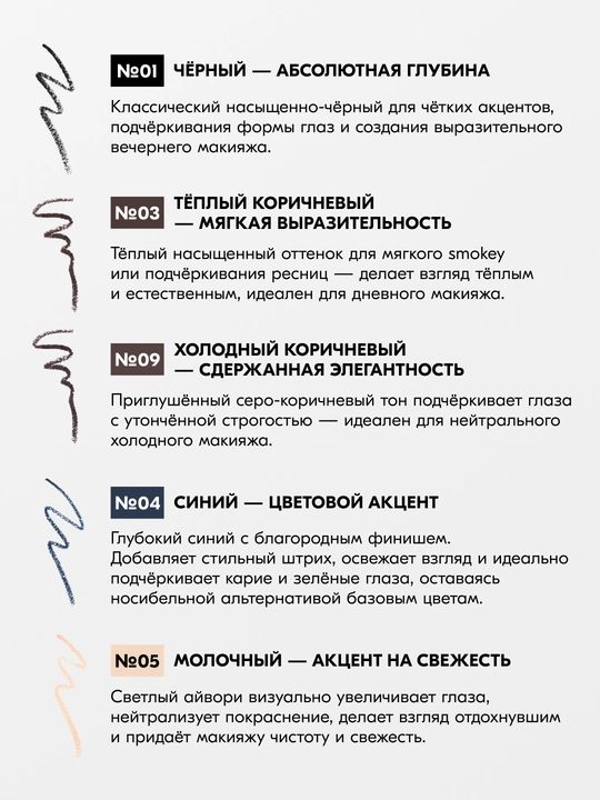 INGLOT Kohl Pencil кайал для глаз, стойкий карандаш для слизистой и века, водостойкий