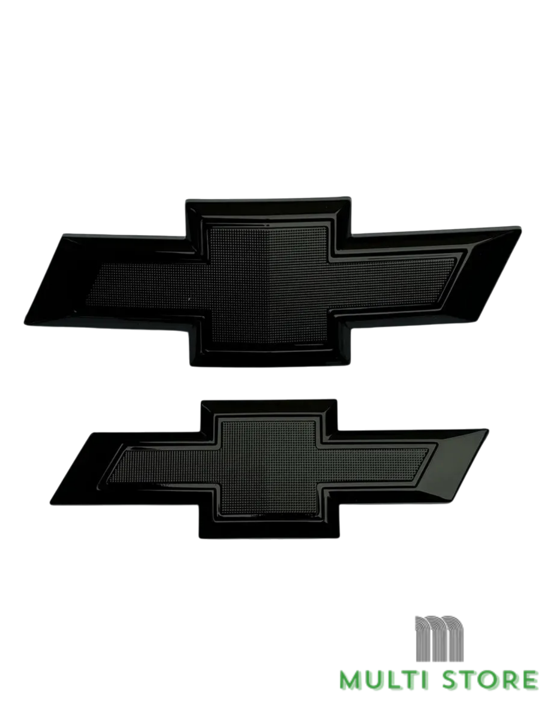 Chevrolet Tracker, Cobalt, Onix uchun emblema, oldi va orqa, Black Piano