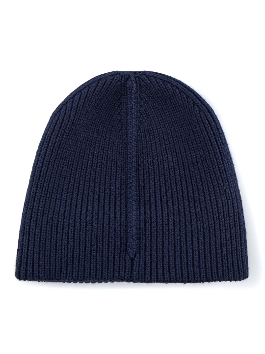 Li-Ning BADFIVE — ko‘pikli beanie shapka, katta “B” belgisi bilan, ko‘cha uslubi