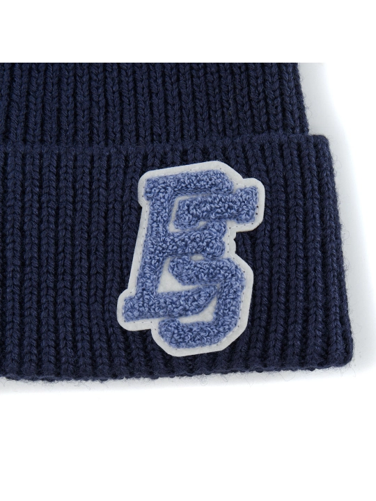 Li-Ning BADFIVE — ko‘pikli beanie shapka, katta “B” belgisi bilan, ko‘cha uslubi