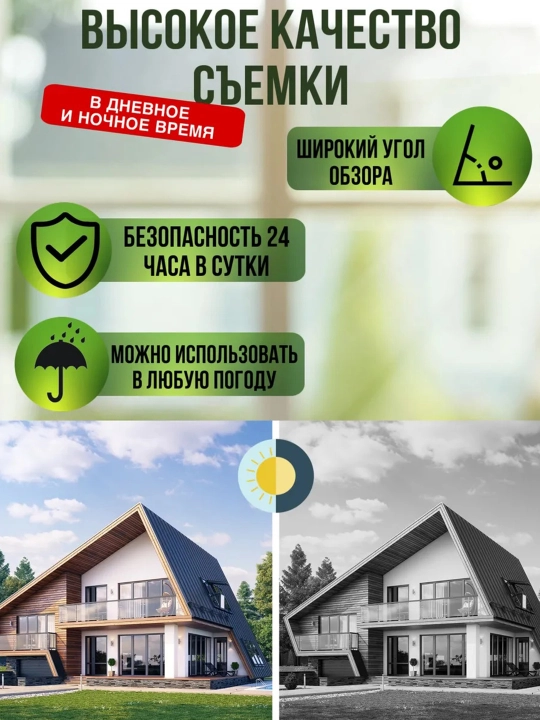 Kameralik, simsiz eshik qo'ng'irog'i, aqlli uy texnalogiyasi bilan