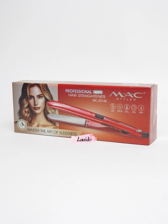 Professional soch tekislovchi dazmol MAC Styler MC-2018, LED displeyli
