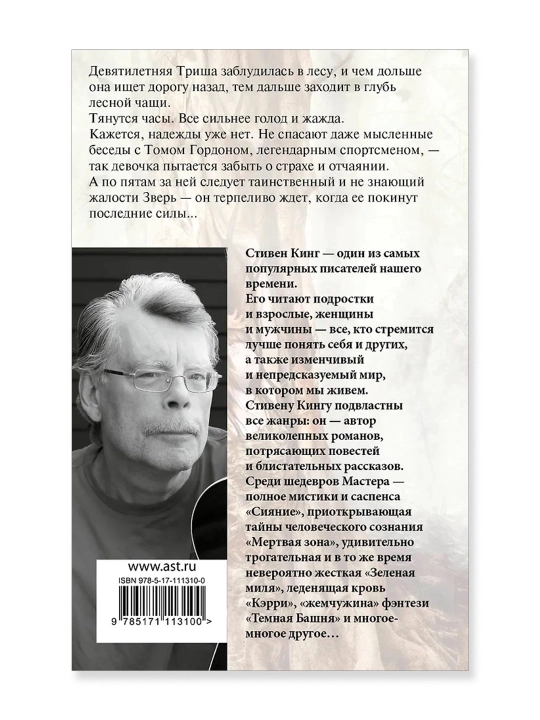 Девочка, которая любила Тома Гордона. Кинг С.
