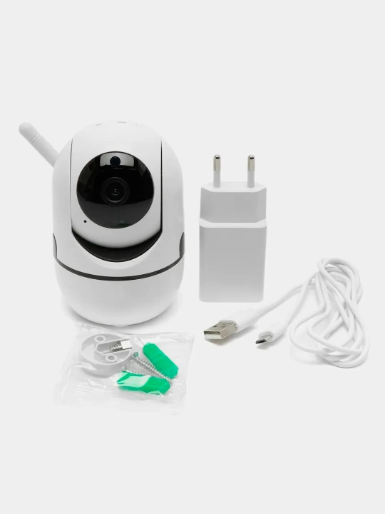 Simsiz aqlli IP kamera WI-Fi, masofadan kuzatuvchi videonyanya, HD 1080P, 2MP