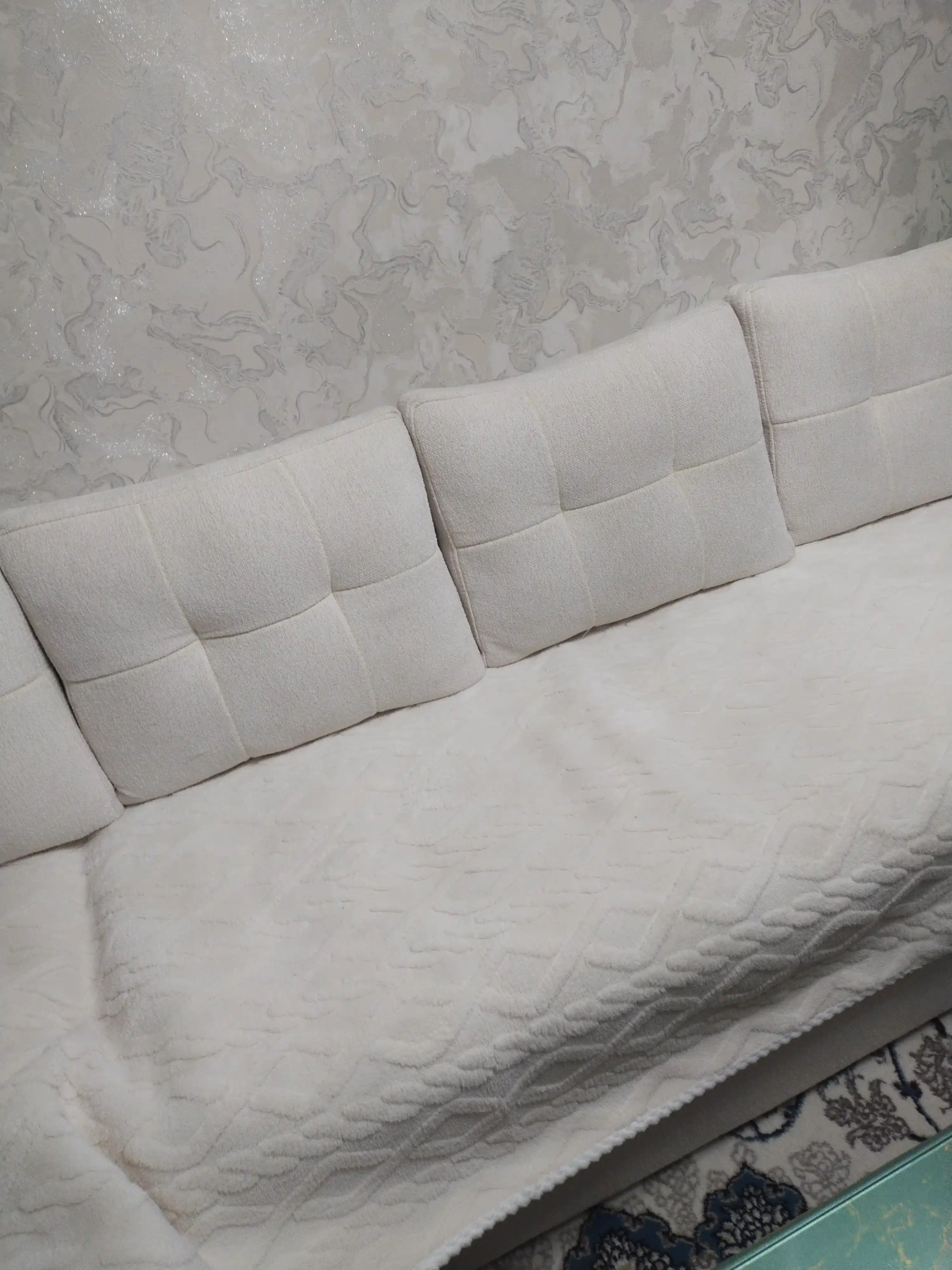 Sirpanishga qarshi divandek, mebel divan va kreslolar uchun yopinchiq g'ilof 210x90-160x90
