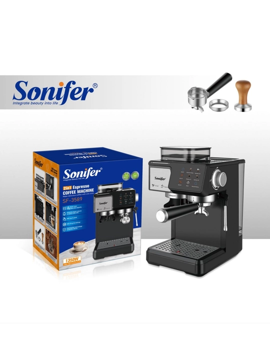 Кофемашина Sonifer SF-3589, 3529, 3599, 3575, 3573, Espresso Latte Cappuccino