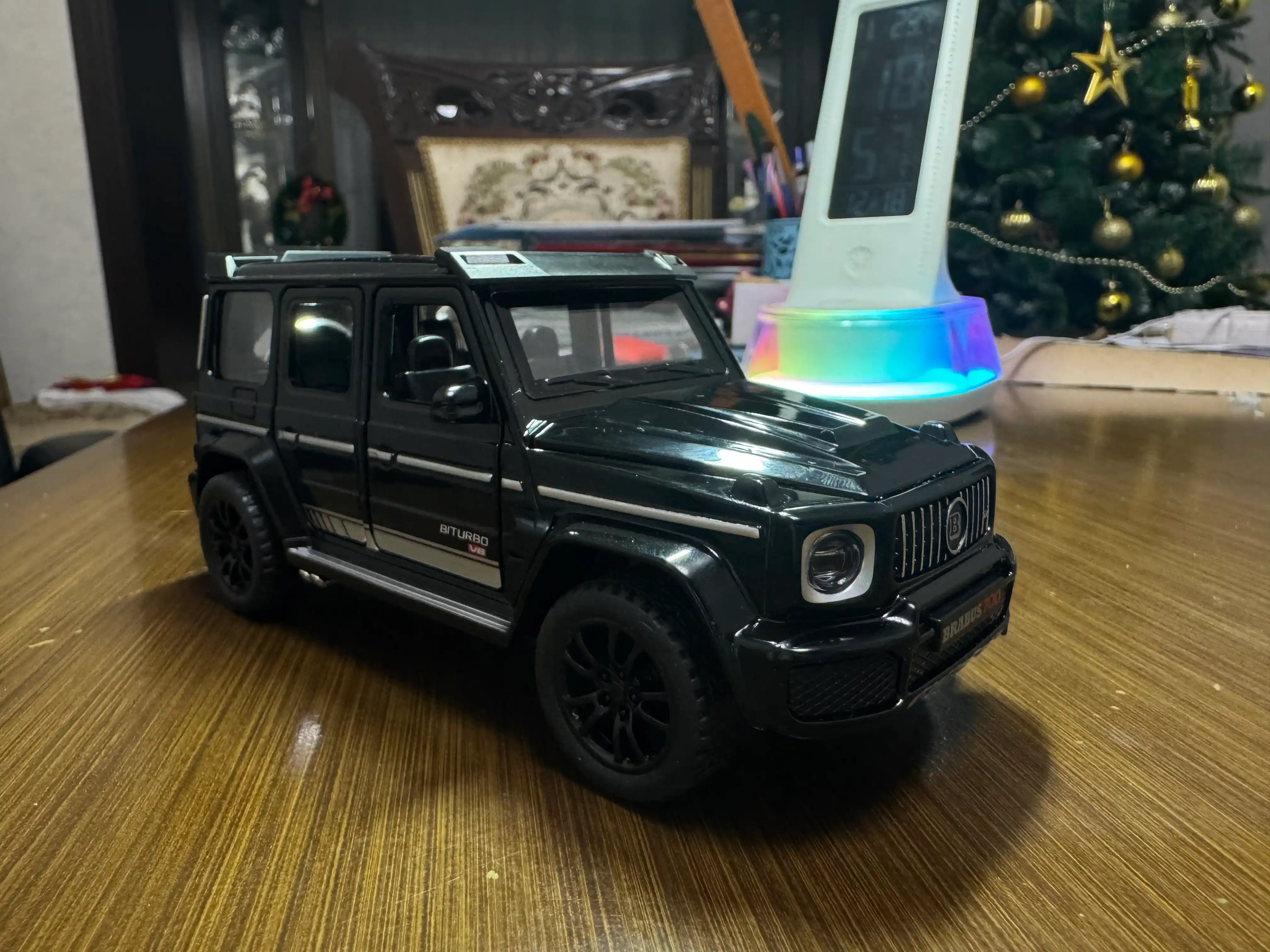 Mercedes-Benz G63 AMG Гелик, металлическая инерционная машинка, 16 см