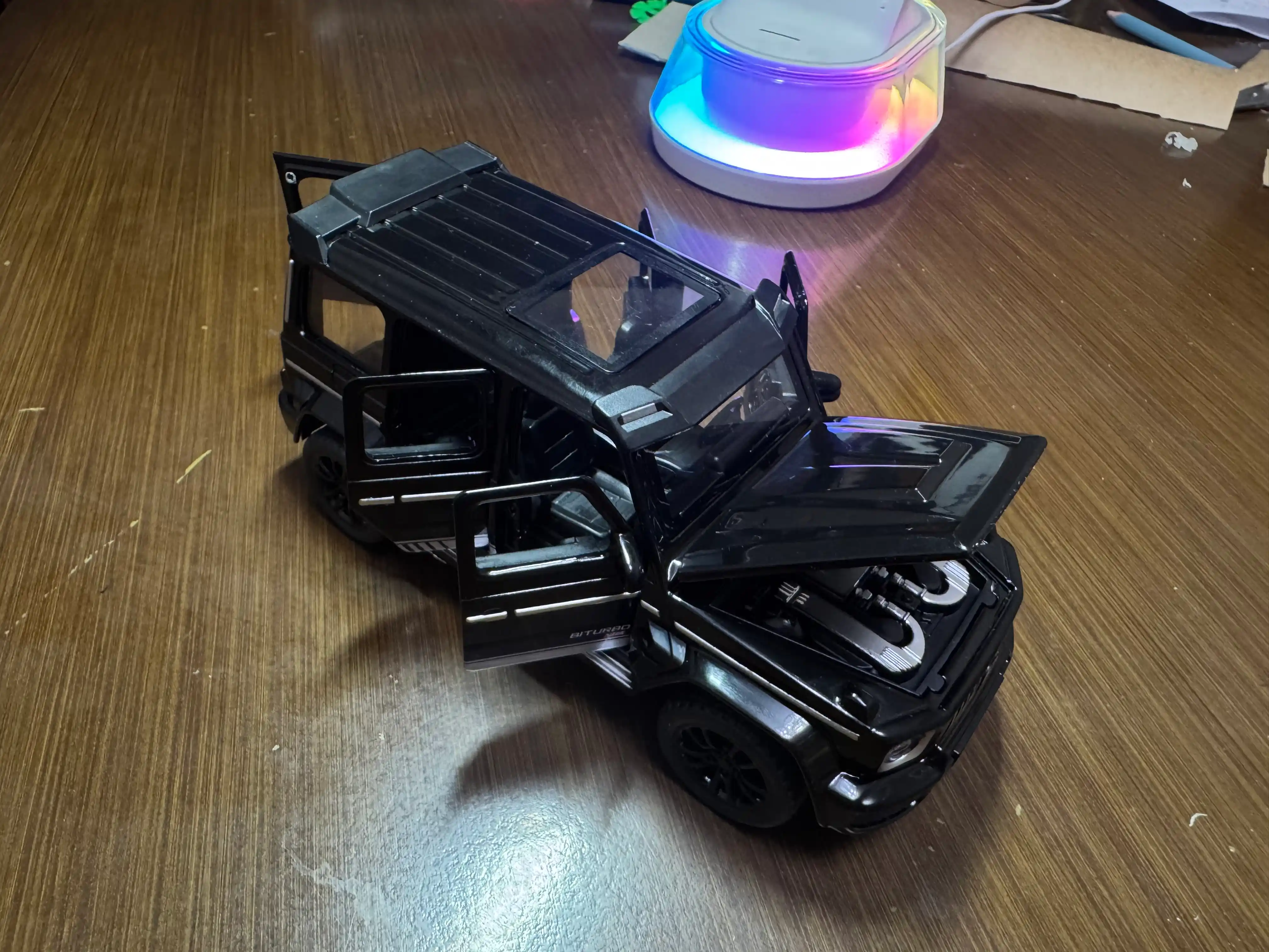 Mercedes-Benz G63 AMG Гелик, металлическая инерционная машинка, 16 см