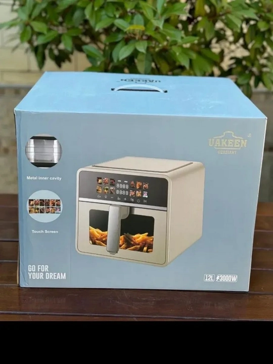 Aerogrill 10-in-1 UakeenZL 1713 (Germaniya), 12 L, elektr elektrgril + to‘rli funksiyalar