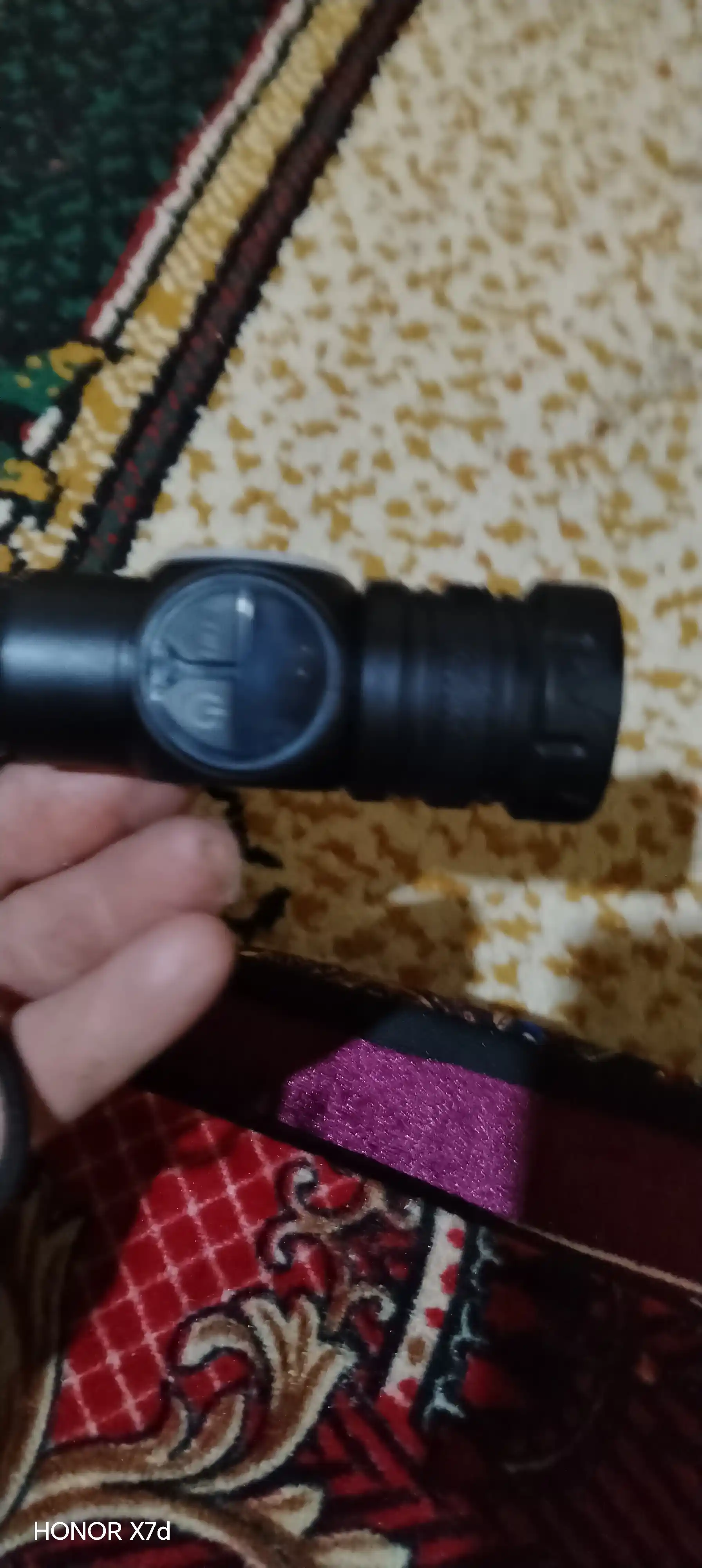 Qo‘l fonar LED, 5 rejim, PowerBank funksiyasi bilan