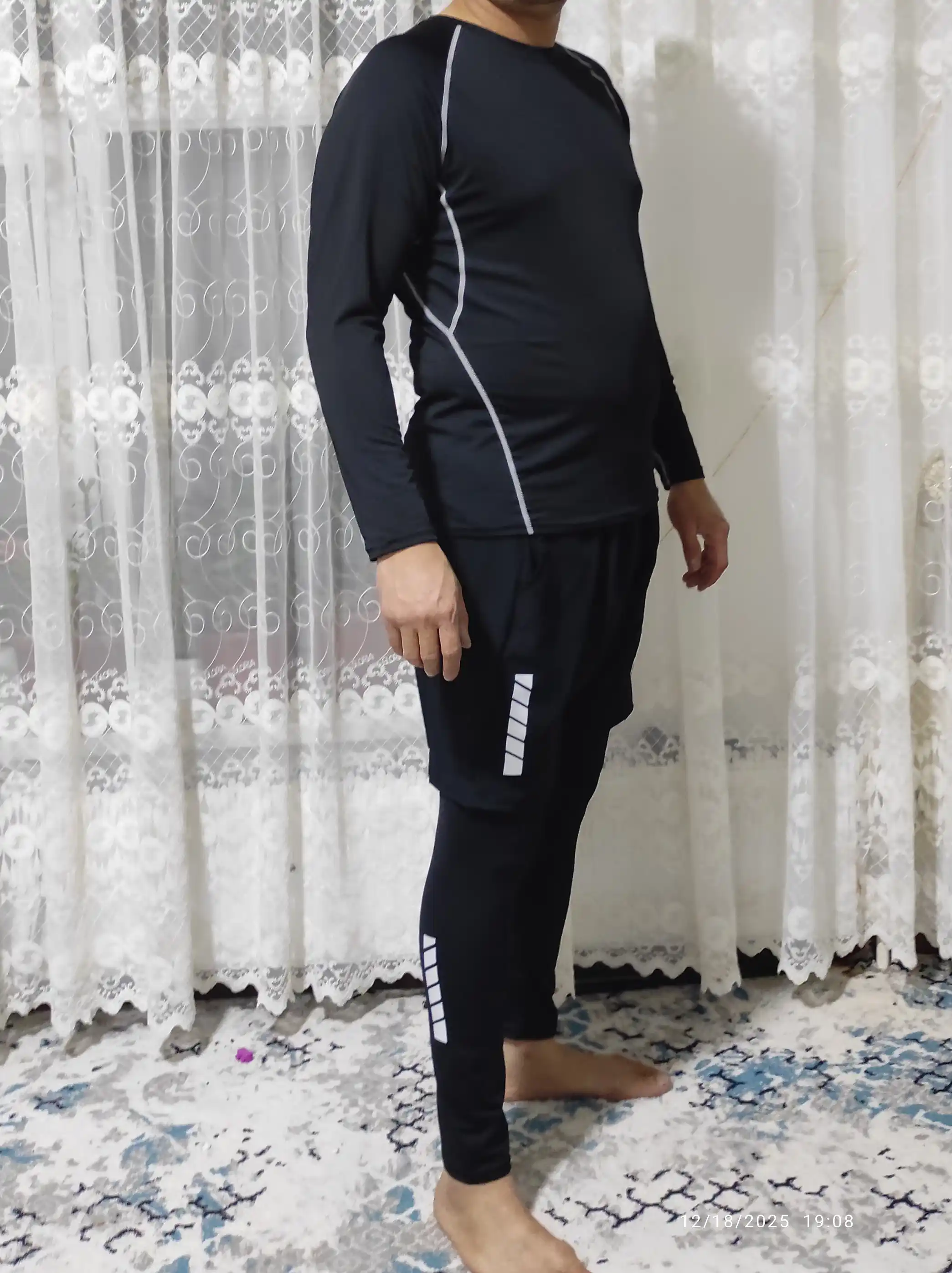 Professional sport kiyimlari erkaklar uchun, rashgard, 5 tasi 1 da va 3 tasi 1 da