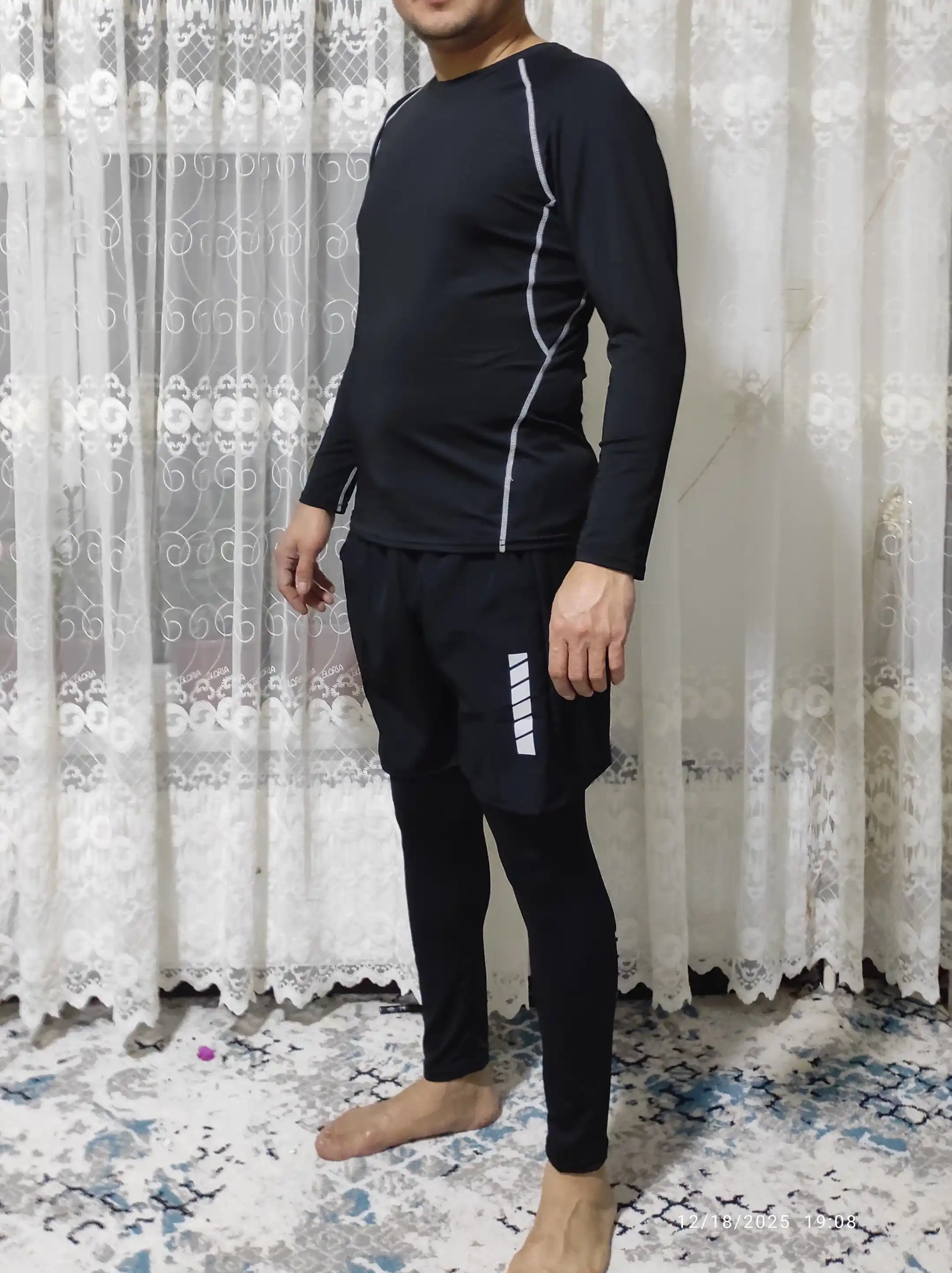 Professional sport kiyimlari erkaklar uchun, rashgard, 5 tasi 1 da va 3 tasi 1 da