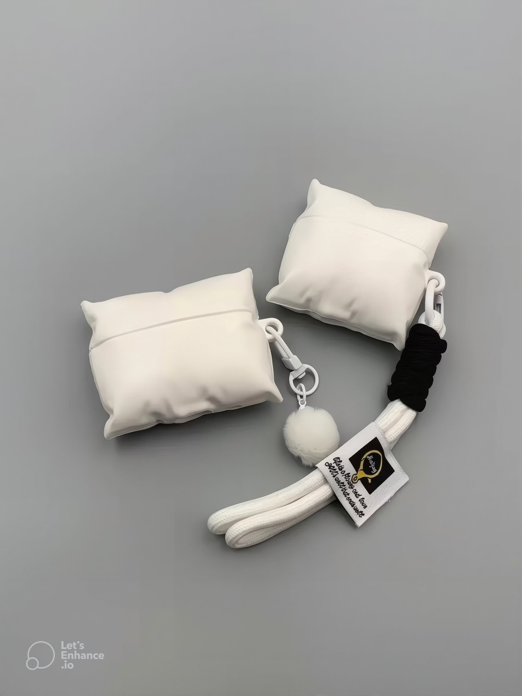 AirPods pro 2 /  pro simsiz quloqchinlar uchun g'ilof karabinli bilan