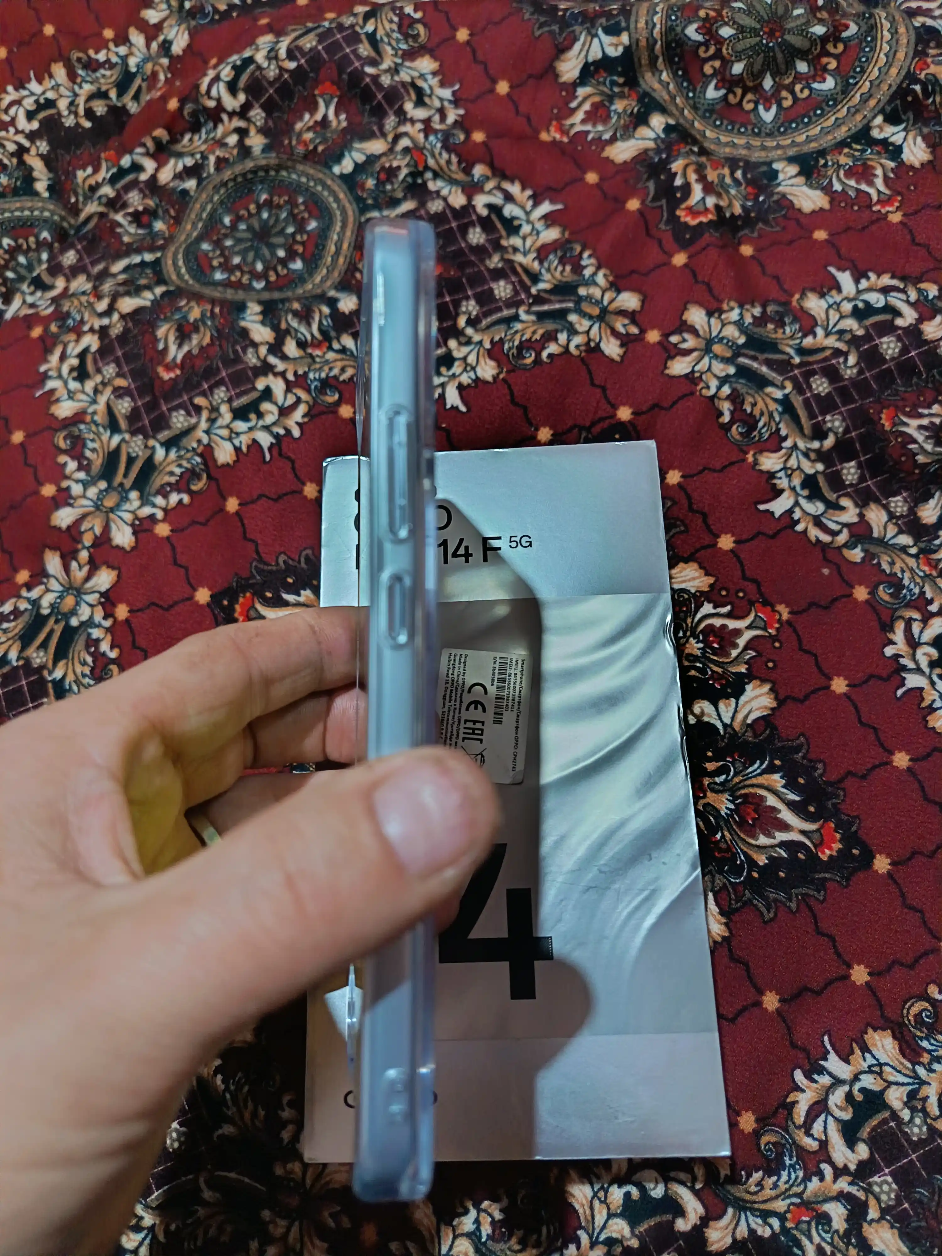 Смартфон Oppo Reno 14F 5G (8/256GB, 12/512GB), Белый/Зеленый, IP69 защита, 1 год гарантии