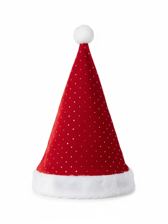 Qorbobo Yangi yil bayramona qalpoqlari (Santa Klaus shapkasi)