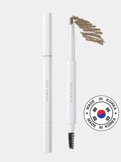 DEAR DAHLIA Автоматический карандаш для бровей Perfect Brow Longwear Sculpting Dutch Brown — SHOK-DARQAL
