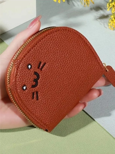 Мини-кошелек для мелочей — 1234320-ROB99-РЫЖИЙ
