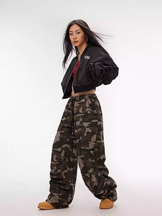 MIYO Женские тёплые зимние трико брюки с начёсом, широкие oversize