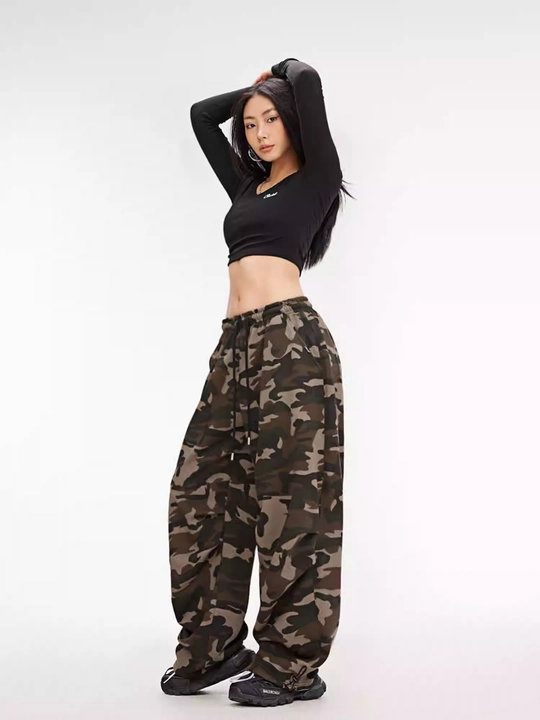 MIYO Женские тёплые зимние трико брюки с начёсом, широкие oversize