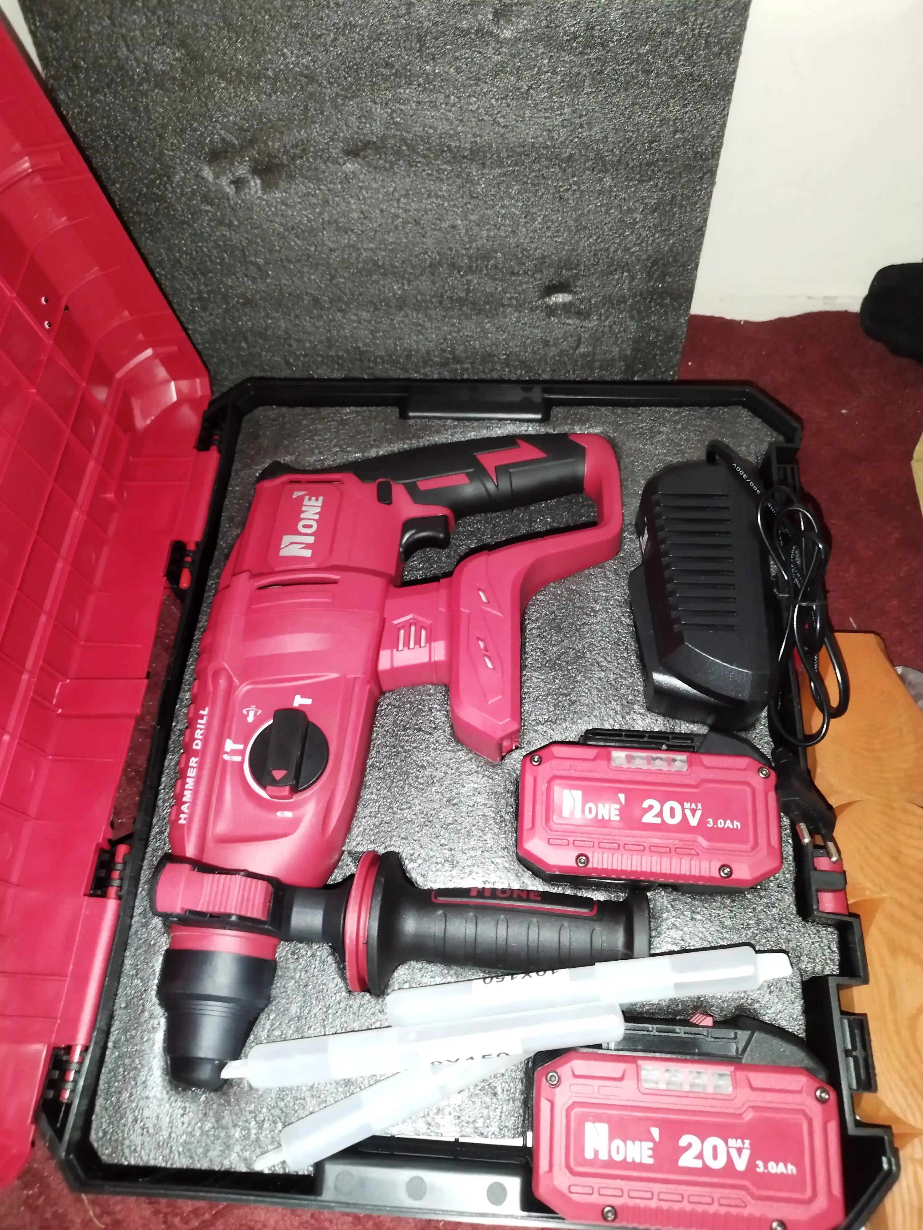 Akkumulyatorli perforator cho'tkasiz NUMBER ONE EH26/3.0-PRO-BL ONE ENERGY