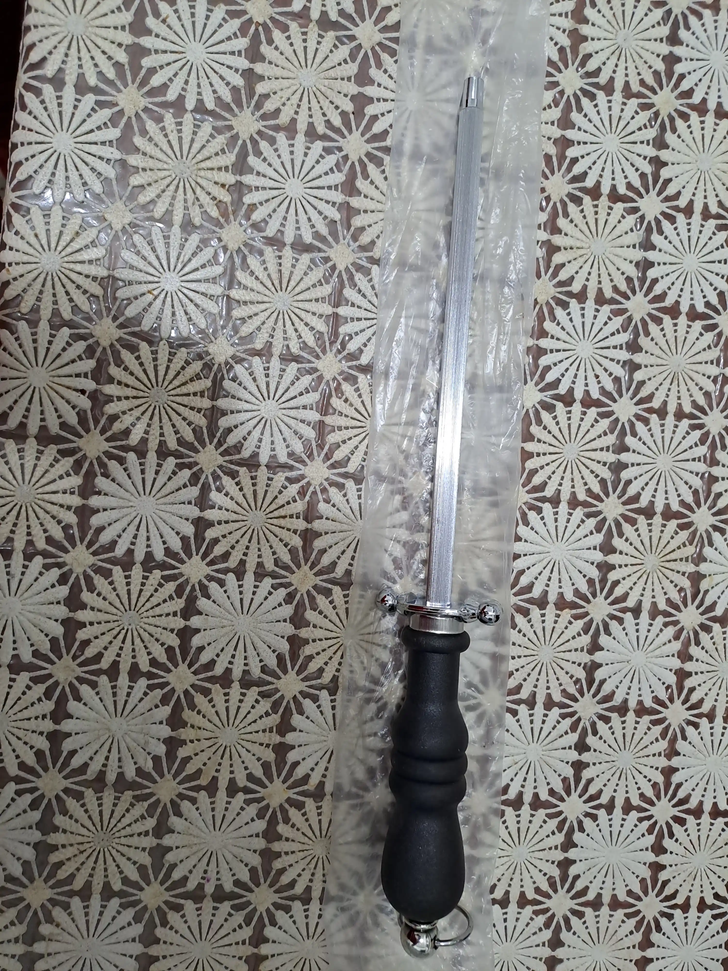 Pichoq o'tkirlash, 3 va 4 turdagi o'tkir pichoqli pichoq, kumush rang
