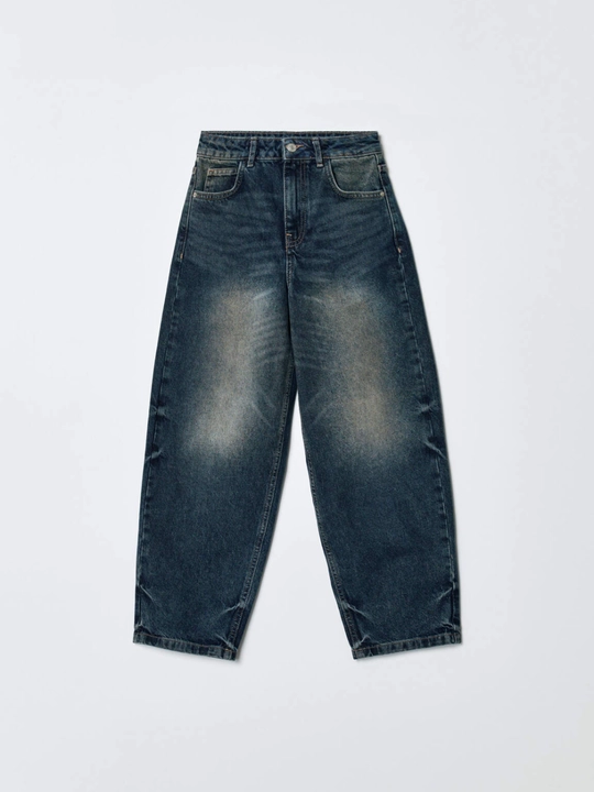 O'g'il bolalar uchun Vintage Baggy Fit jinsi shimlar