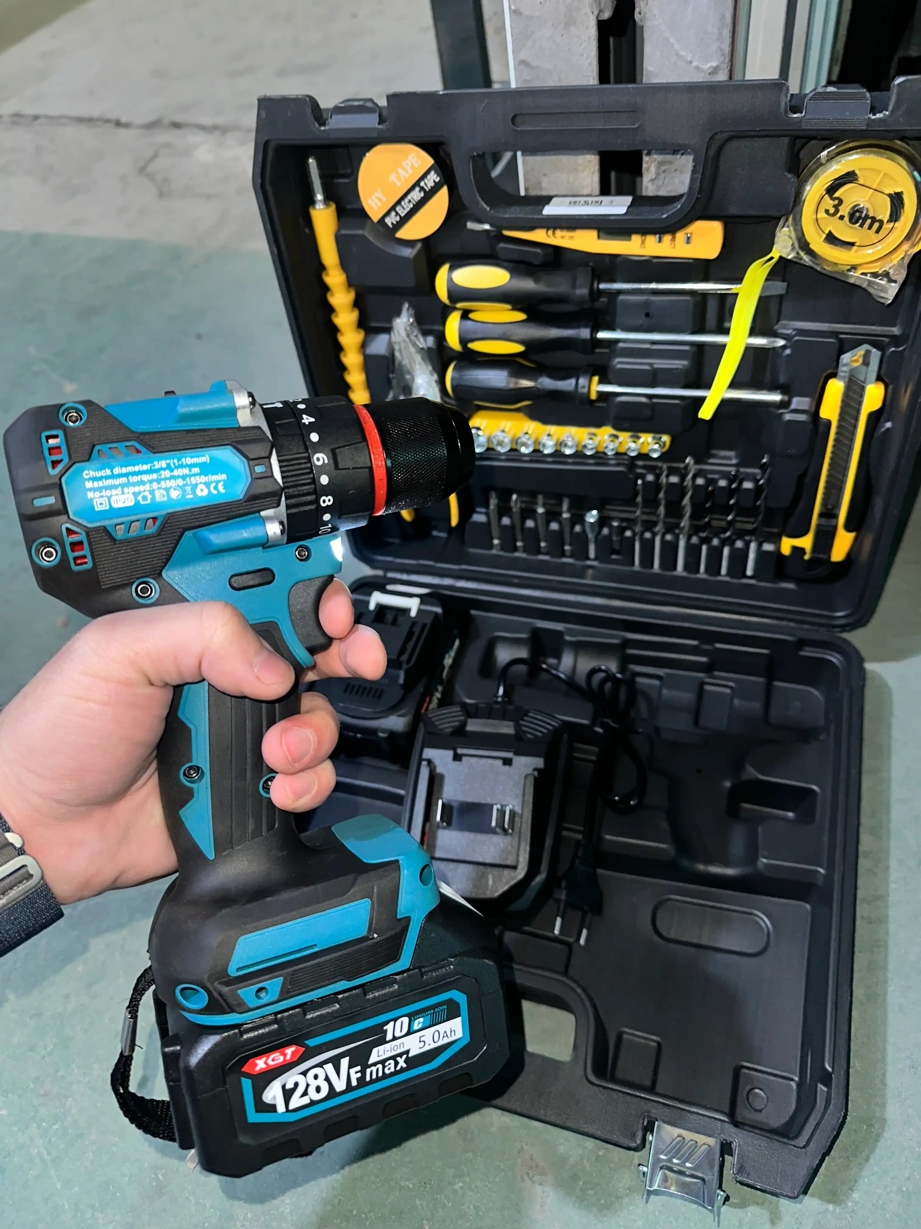 Akkumulyatorli burg‘ilash buragichi, MAKITA 128V 30/24