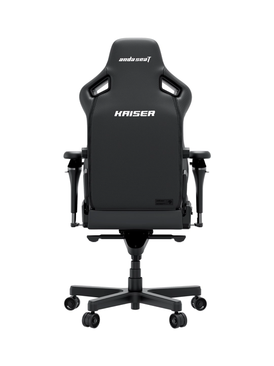 Anda Seat Kaiser 4 V2 Size L,XL Black PVC o‘yin kompyuter kreslosi