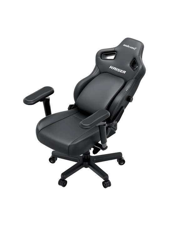 Anda Seat Kaiser 4 V2 Size L,XL Black PVC o‘yin kompyuter kreslosi