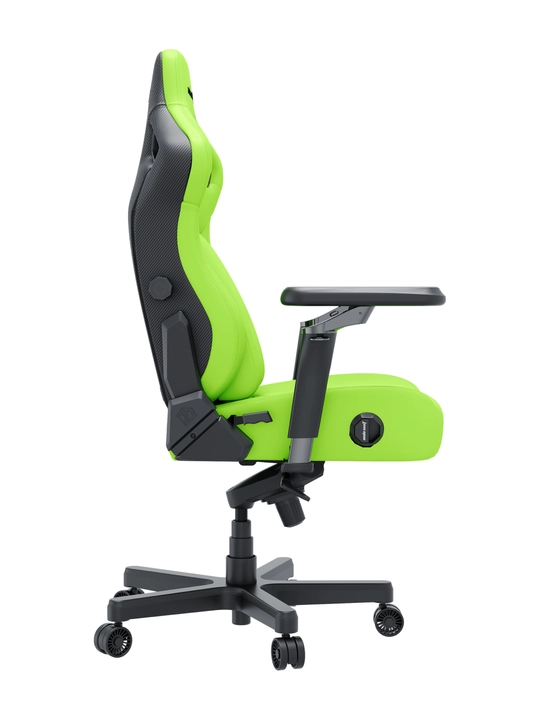 Anda Seat Kaiser 4 V2 Size L,XL Black PVC o‘yin kompyuter kreslosi