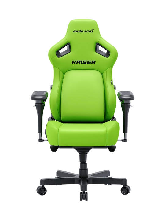 Anda Seat Kaiser 4 V2 Size L,XL Black PVC o‘yin kompyuter kreslosi