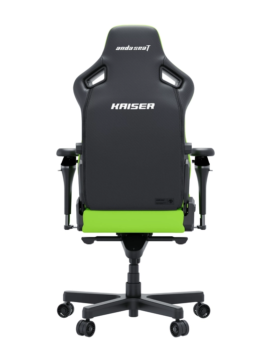 Anda Seat Kaiser 4 V2 Size L,XL Black PVC o‘yin kompyuter kreslosi