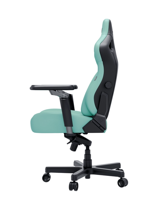 Anda Seat Kaiser 4 V2 Size L,XL Black PVC o‘yin kompyuter kreslosi