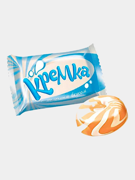 Karamel Kremka, sutli ta'm bilan,1 kg - 
