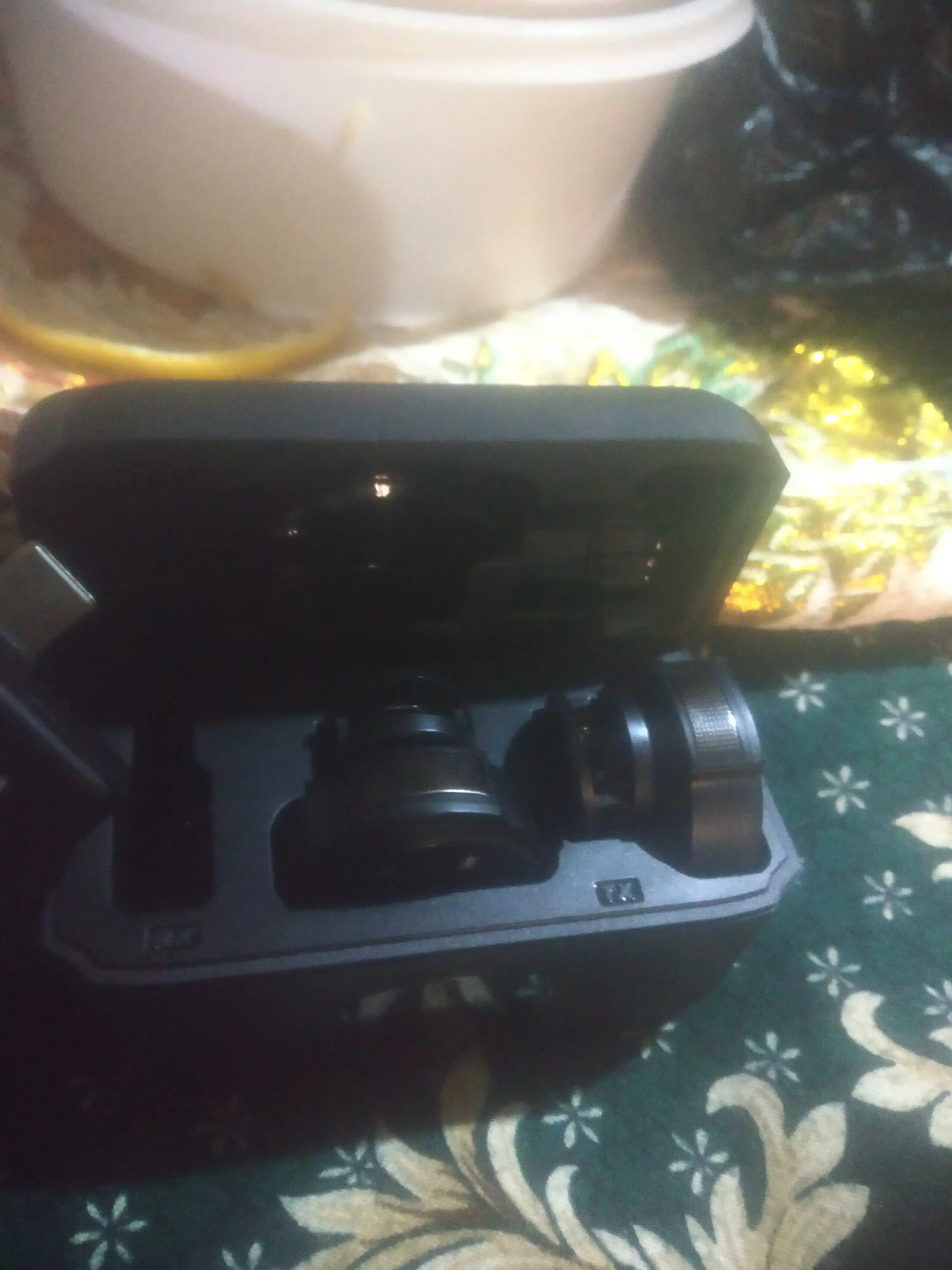 Simsiz petlichkali mikrofon, 2 tasi 1 da, iPhone va Android uchun, Type-C va Lightning