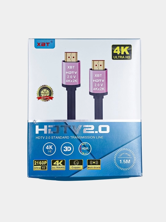 HDMI kabel 2.0 4K, 60 Hz, monitor va SONY PS uchun, hi speed - 