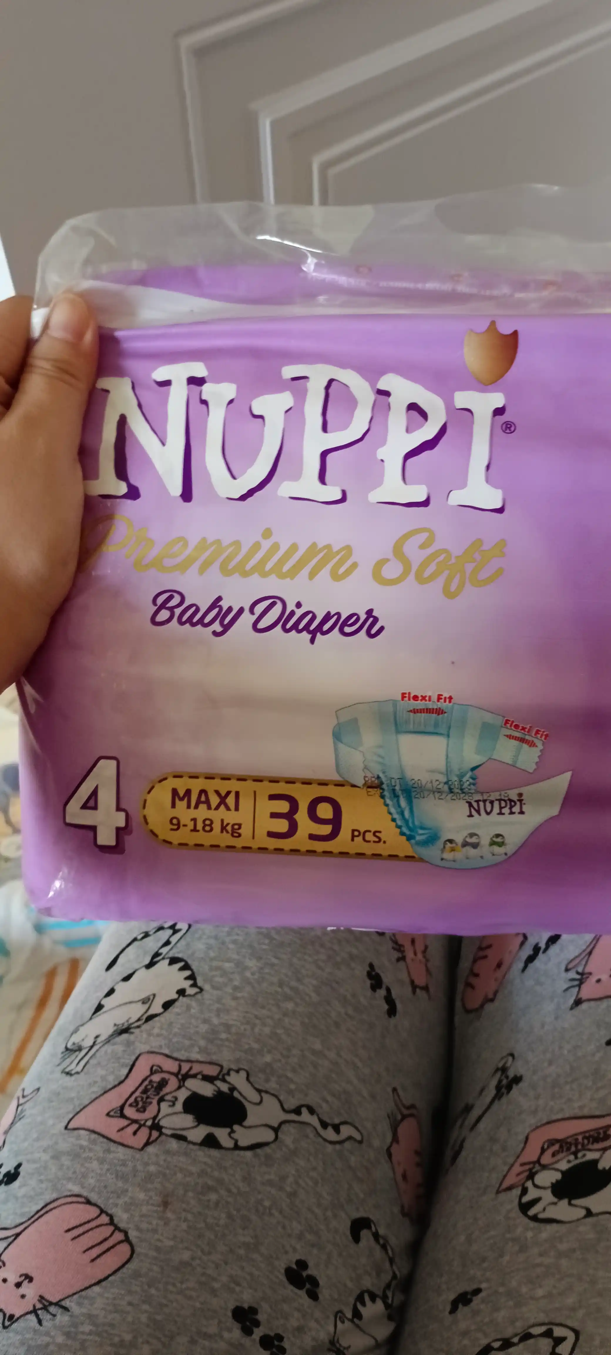 Bolalar tagliklari Nuppi 4 N, 9-18 kg, 39 dona