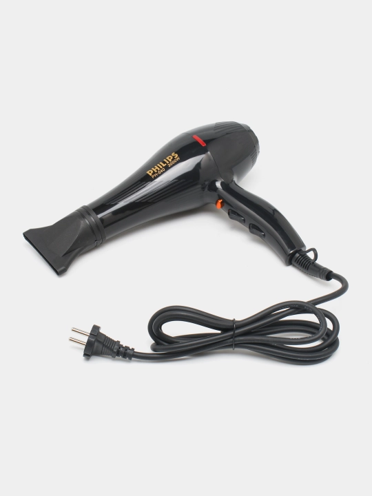 Professional soch quritgich PH 6958, nasadkalar bilan, soch turmaklash uchun