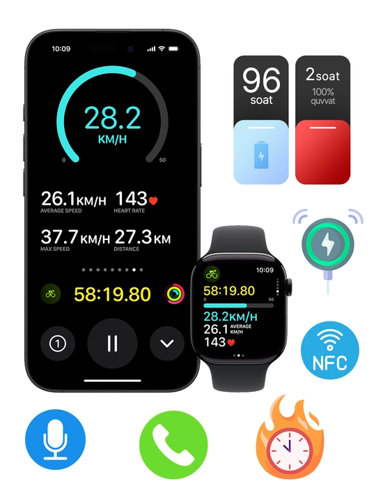 Smart Watch x series, умные часы, для мужчин и женщин